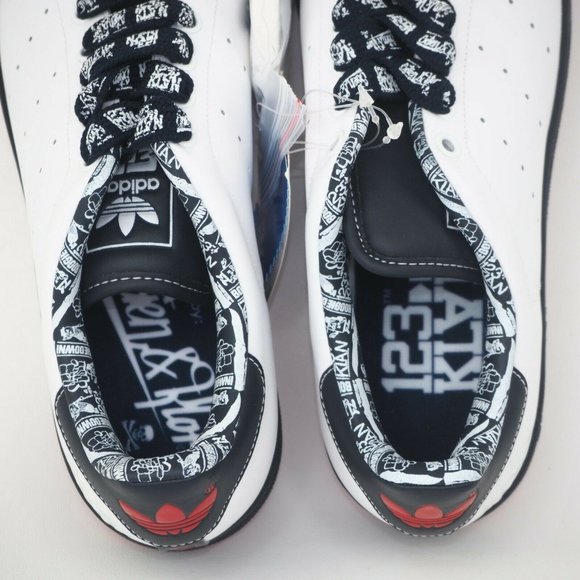 Adidas Originals Stan Smith Scie Mens Shoes White - Picture 7 of 12